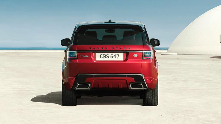 Range Rover Sport Autobiography Dynamic в цвете Firenze Red.