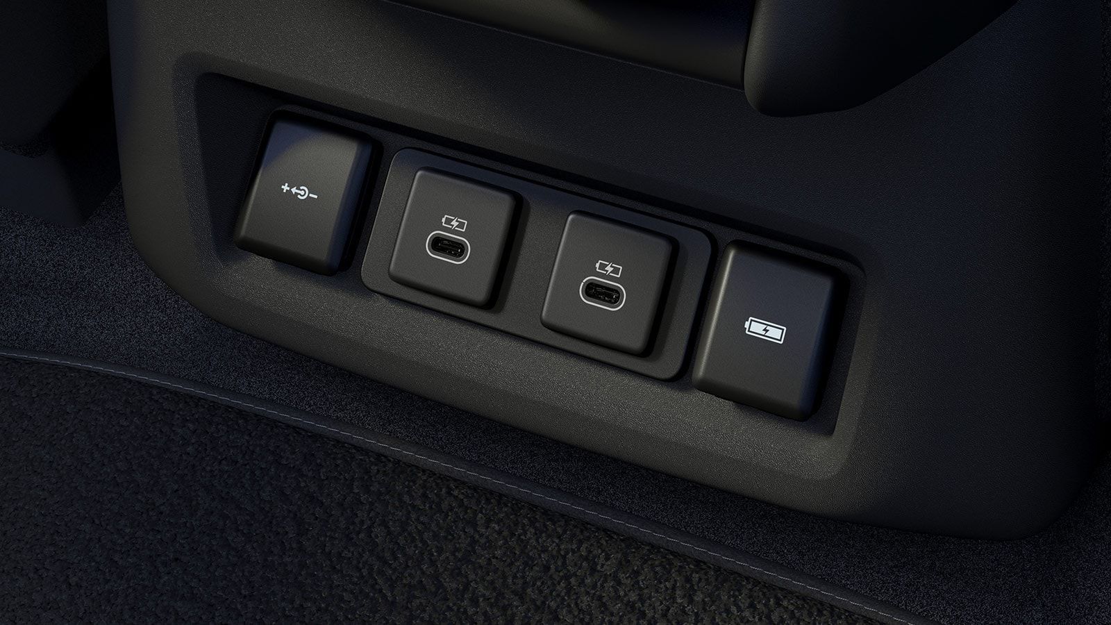 Универсальность и удобство благодаря множеству разъемов для зарядки типа USB-C.