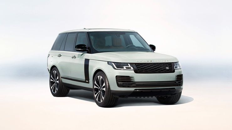 Range Rover Fifty в легендарном цвете Davos White.